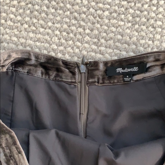 Madewell Velvet Ruffle Edge skirt - Picture 7 of 10